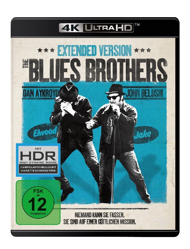 Cover: 5053083222765 | Blues Brothers - Extended Version 4K, 1 UHD-Blu-ray | Blu-ray Disc