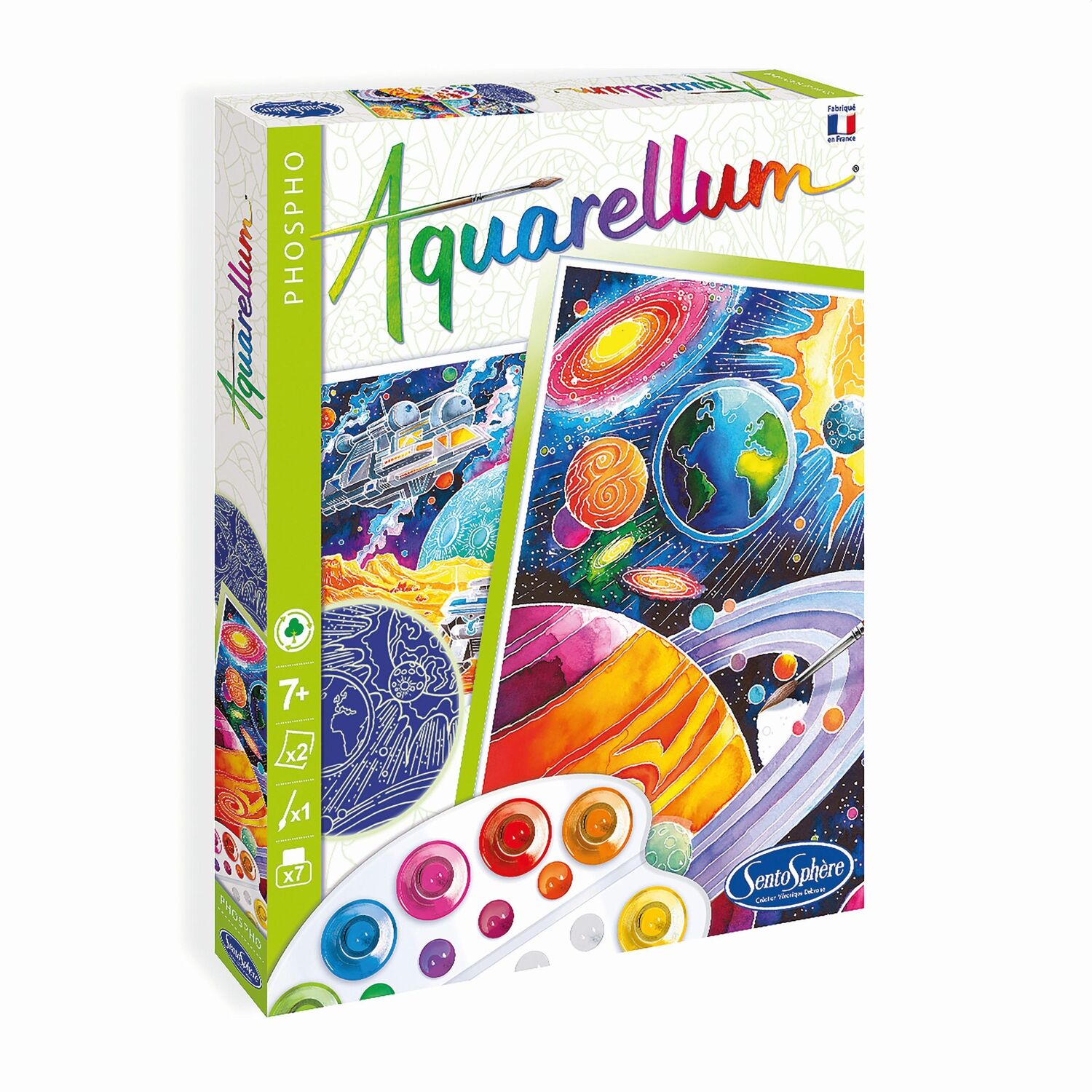 Cover: 3373910064132 | Sentosphere - Aquarellum Nachtleuchtend Kosmos | Sentosphere | Spiel