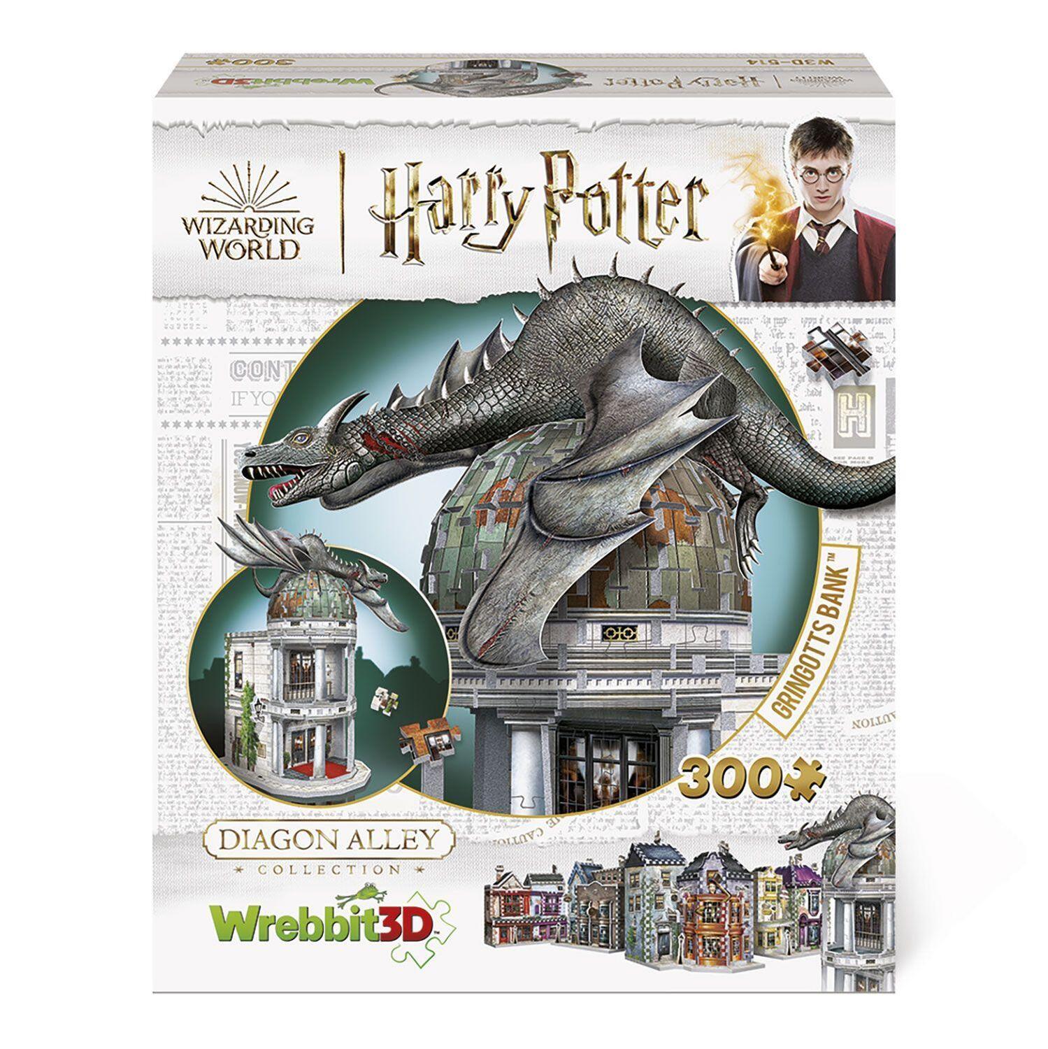 Cover: 665541005145 | Gringotts Bank Harry Potter 3D Puzzle 300 Teile | 3D-PUZZLE | Spiel