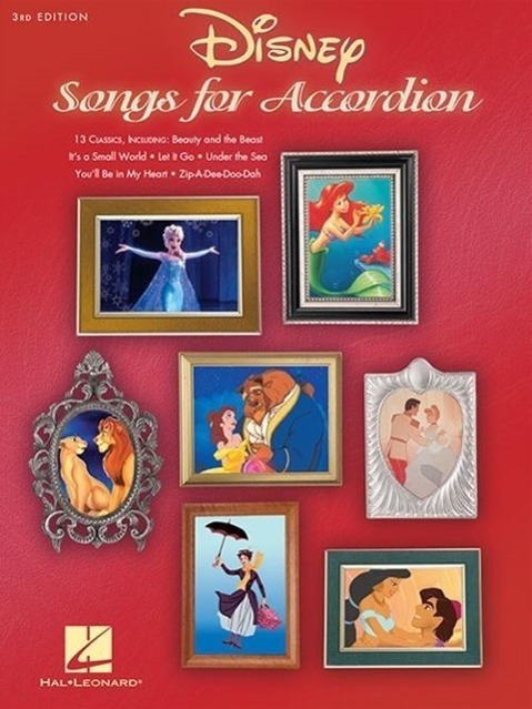 Cover: 9781495050251 | Disney Songs for Accordion - 3rd Edition | 3rd Edition | Corporation