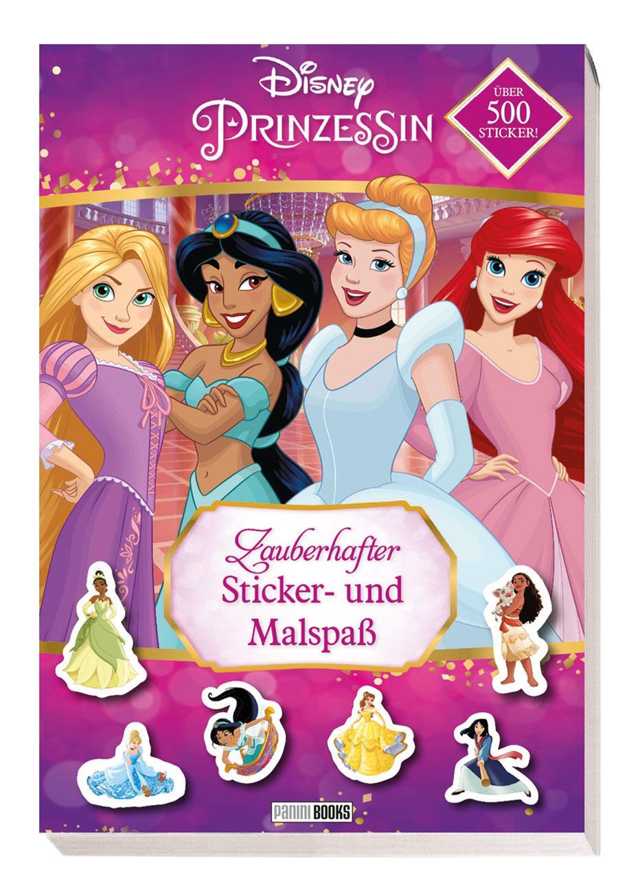 Cover: 9783833241260 | Disney Prinzessin: Zauberhafter Sticker- und Malspaß | Taschenbuch