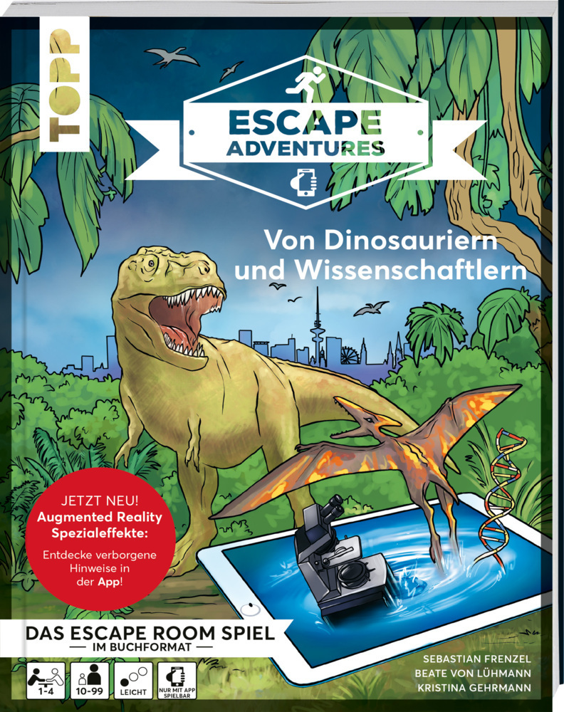 Cover: 9783772445620 | Escape Adventures AR - Augmented Reality. Von Dinosauriern und...
