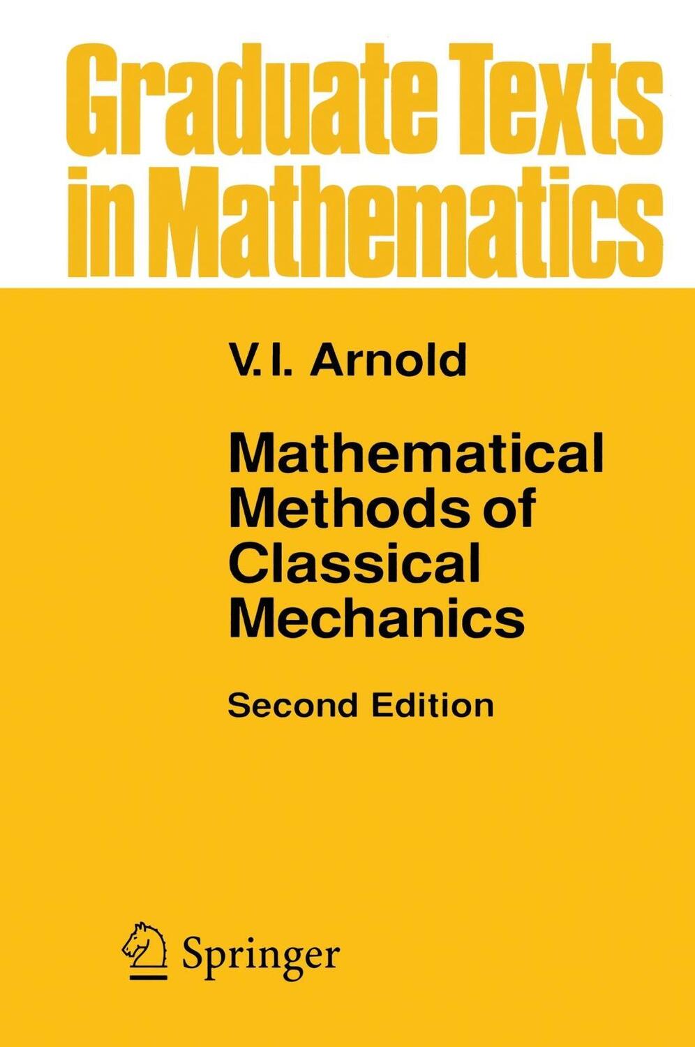 Cover: 9780387968902 | Mathematical Methods of Classical Mechanics | V. I. Arnol'd | Buch