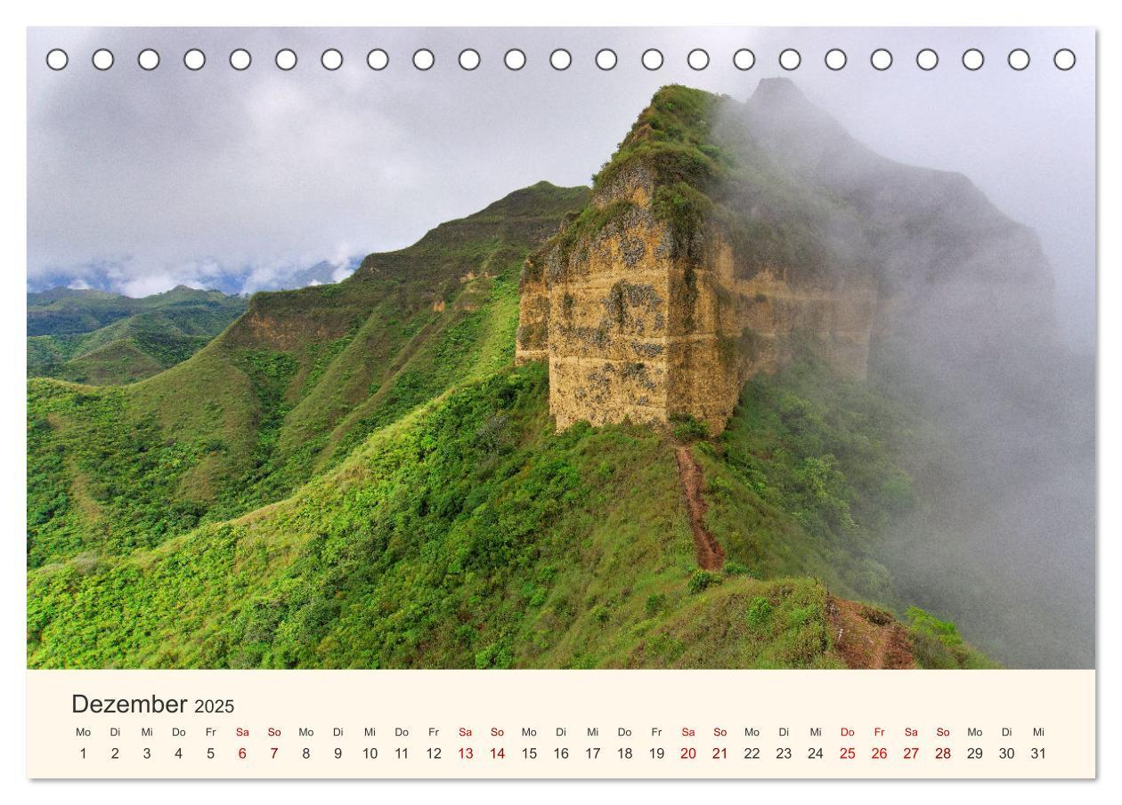 Bild: 9783435417957 | Entdecke Ecuador (Tischkalender 2025 DIN A5 quer), CALVENDO...