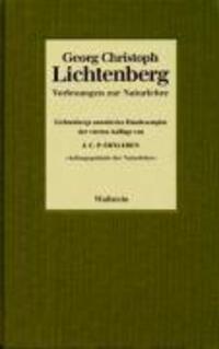 Cover: 9783892448914 | Vorlesungen zur Naturlehre. Lichtenbergs annotiertes Handexemplar...