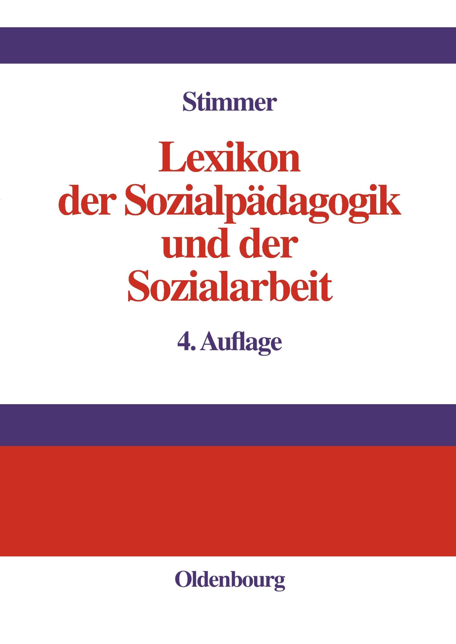 Cover: 9783486253696 | Lexikon der Sozialpädagogik und der Sozialarbeit | Franz Stimmer