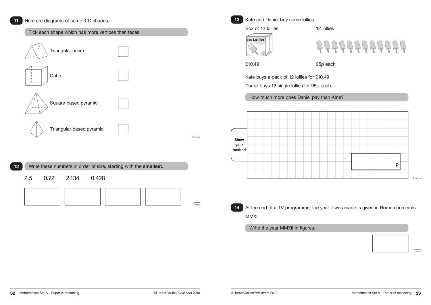 Bild: 9780008384548 | KS2 Maths, English and Science SATs Practice Papers | Collins Ks2