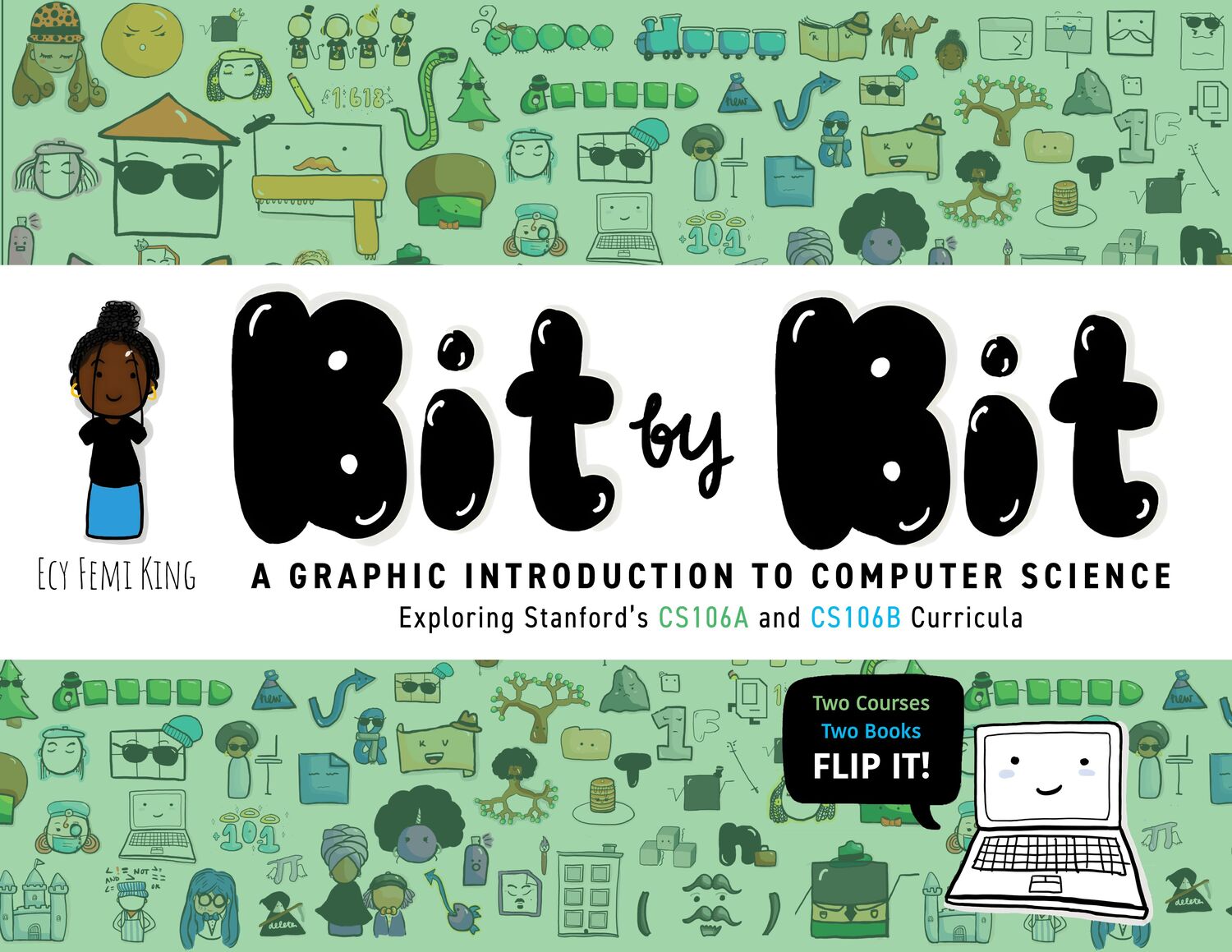 Cover: 9781503638761 | Bit by Bit | A Graphic Introduction to Computer Science | King | Buch