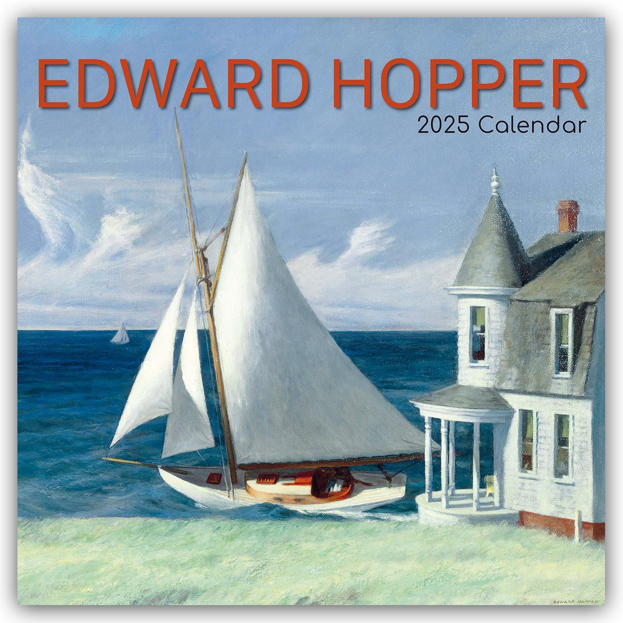 Cover: 9781835360354 | Edward Hopper 2025 - 12-Monatskalender | Gifted Stationery Co. Ltd