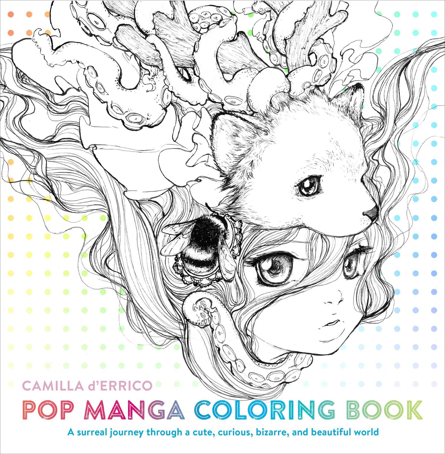 Cover: 9780399578472 | Pop Manga Coloring Book: A Surreal Journey Through a Cute, Curious,...