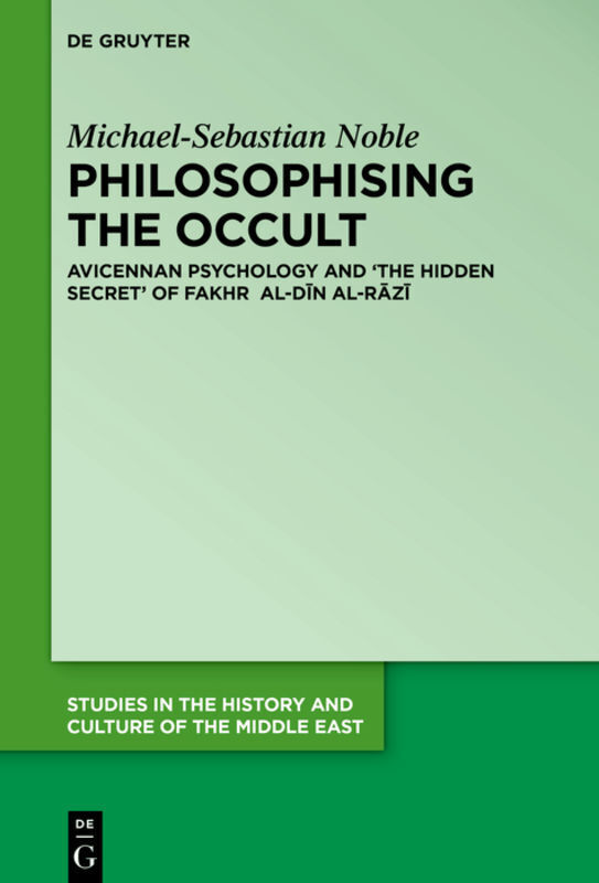 Cover: 9783110644579 | Philosophising the Occult | Michael-Sebastian Noble | Buch | X | 2020