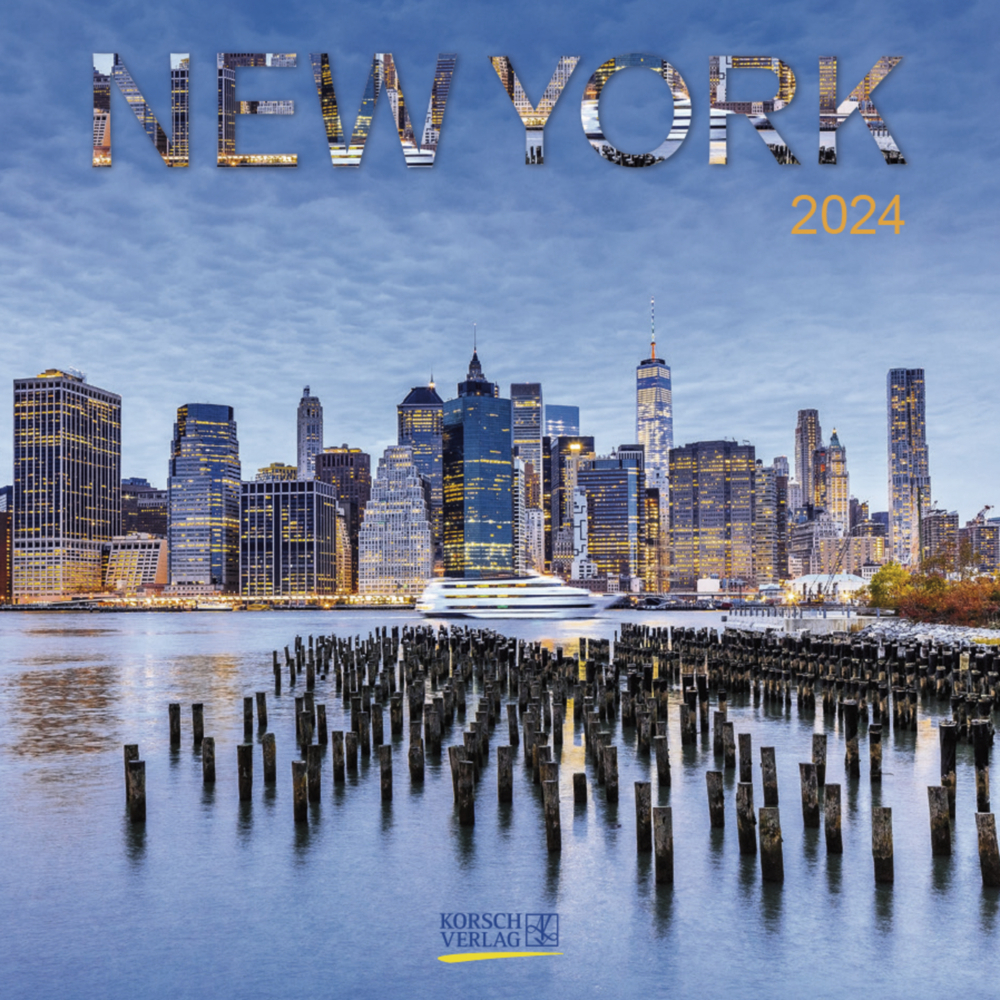 Cover: 9783731867906 | New York 2024 | Korsch Verlag | Kalender | Englisch Broschur | 13 S.