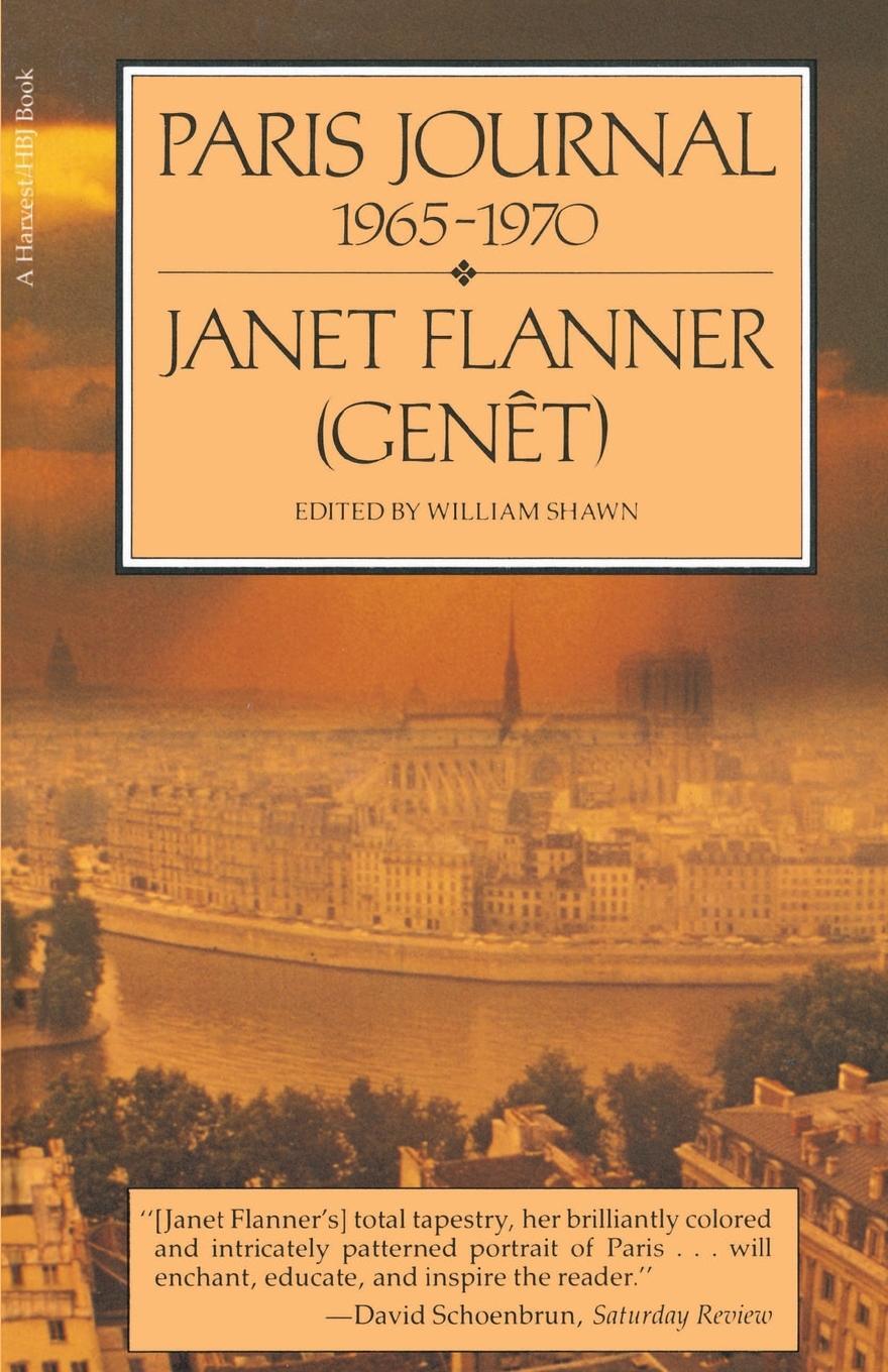 Cover: 9780156709521 | Paris Journal 1965-1970 | Janet Flanner | Taschenbuch | Paperback