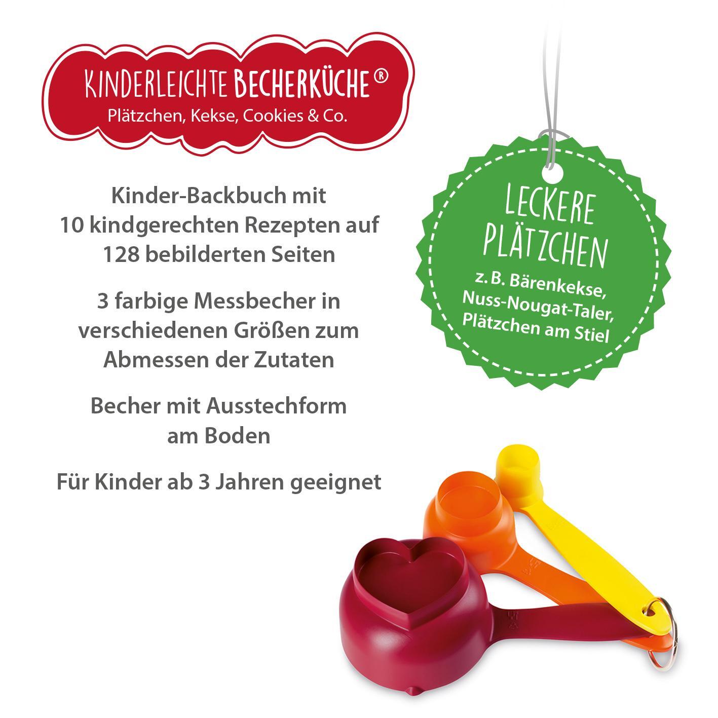 Bild: 9783981865028 | Kinderleichte Becherküche - Plätzchen, Kekse, Cookies &amp; Co. | Wenz