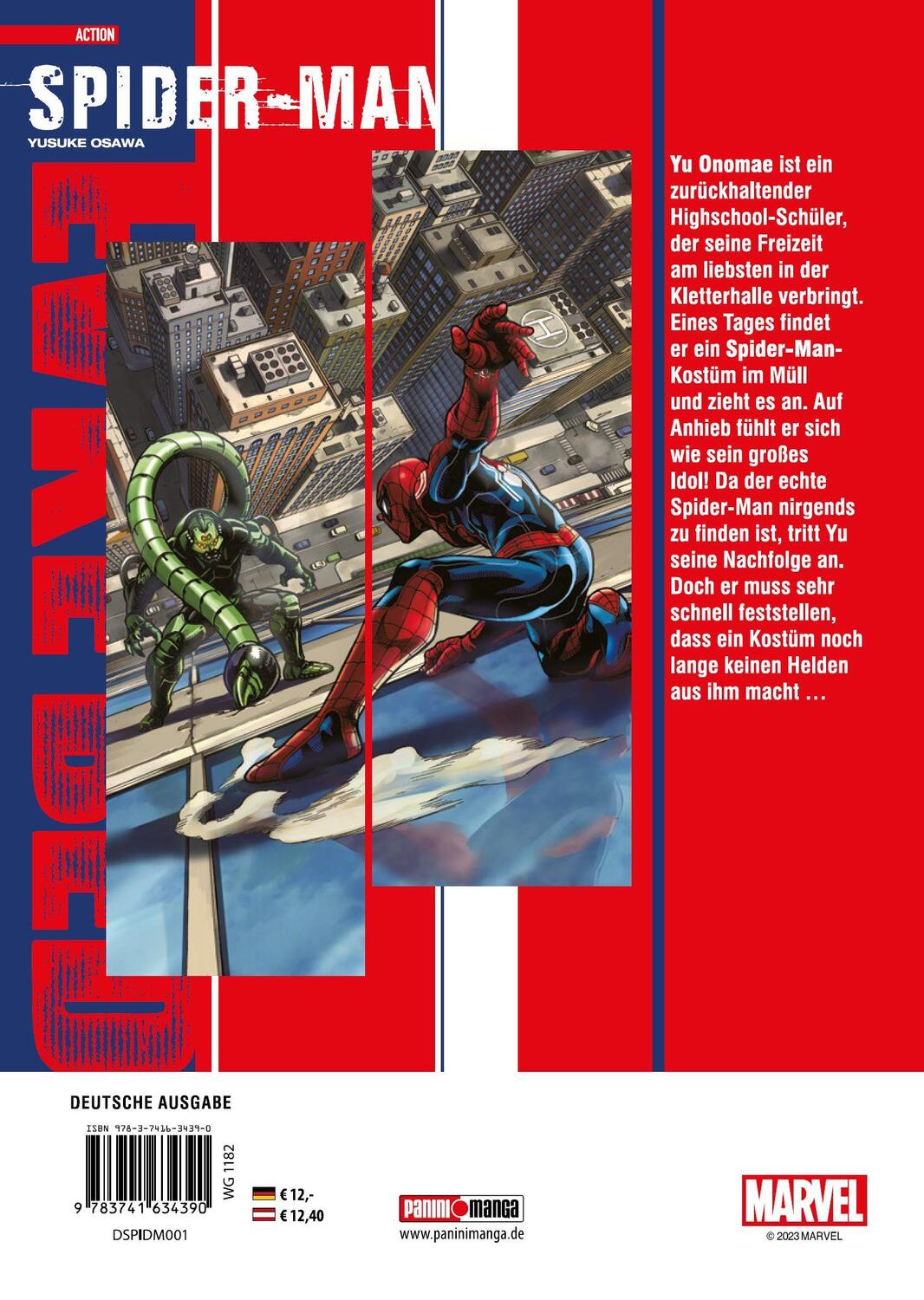 Rückseite: 9783741634390 | Spider-Man: Fake Red (Manga) | Yusuke Osawa | Taschenbuch | 316 S.
