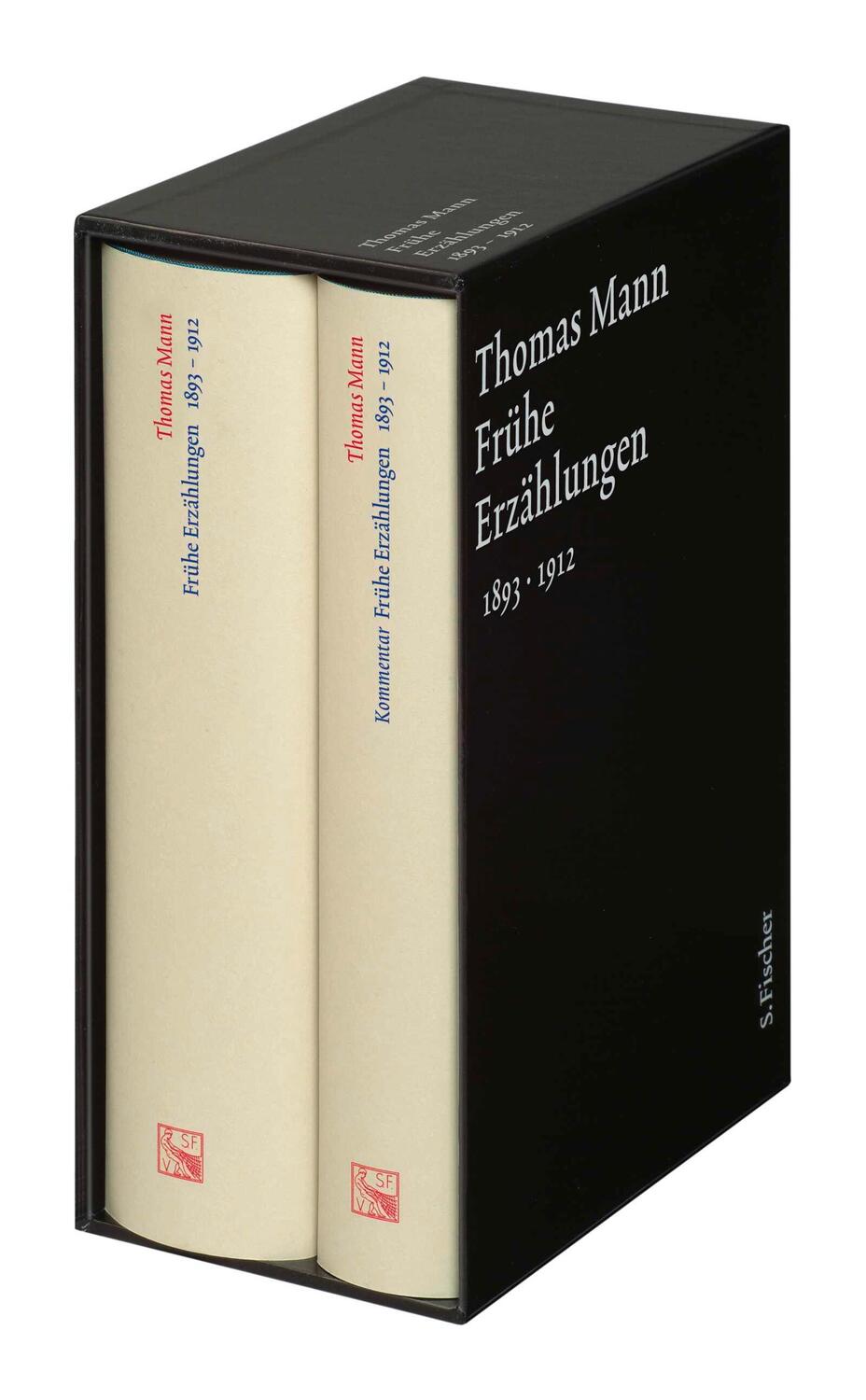 Cover: 9783100483157 | Frühe Erzählungen. Große kommentierte Frankfurter Ausgabe | Mann