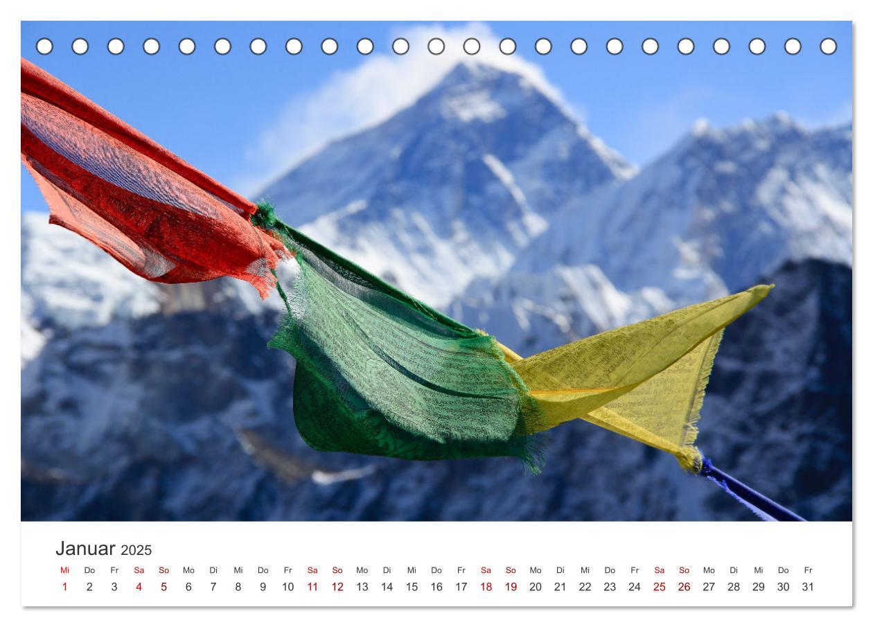 Bild: 9783435007653 | Nepal - Mitten im Himalaya (Tischkalender 2025 DIN A5 quer),...