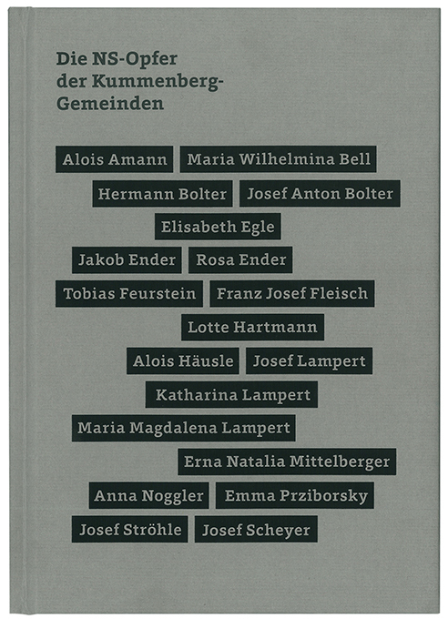 Cover: 9783903240131 | Die NS-Opfer der Kummenberg-Gemeinden | Harald Walser | Buch | 2019