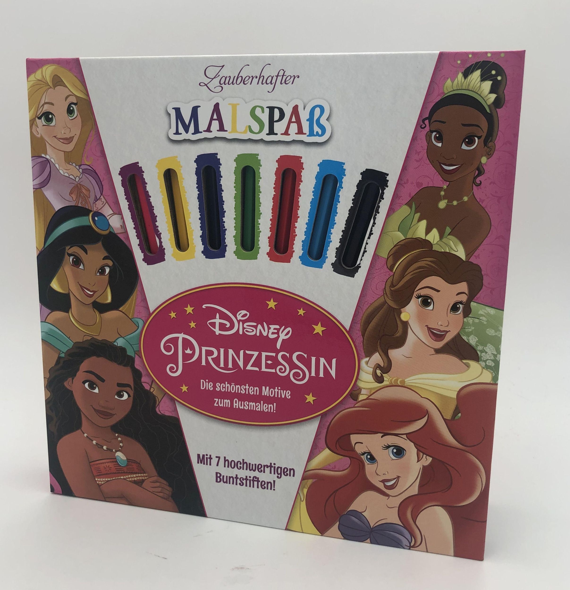 Bild: 9783833245145 | Disney Prinzessin: Zauberhafter Malspaß - Die schönsten Motive zum...