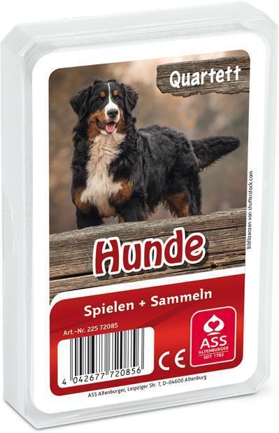 Cover: 4042677720856 | Tier-Quartett - Hunde | Spielkartenfabrik Altenburg GmbH | Spiel