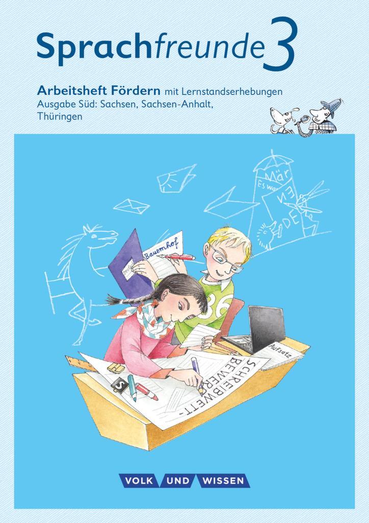 Cover: 9783060836581 | Sprachfreunde 3. Schuljahr. Arbeitsheft Fördern. Ausgabe Süd | Knöfler