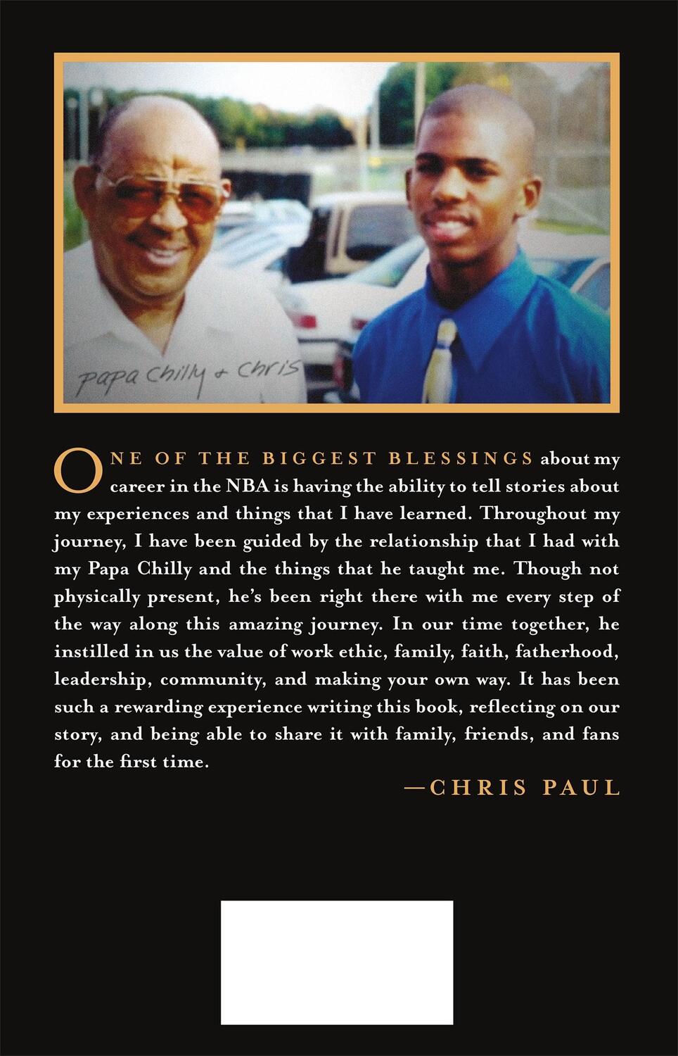 Rückseite: 9781250276711 | Sixty-One: Life Lessons from Papa, on and Off the Court | Chris Paul