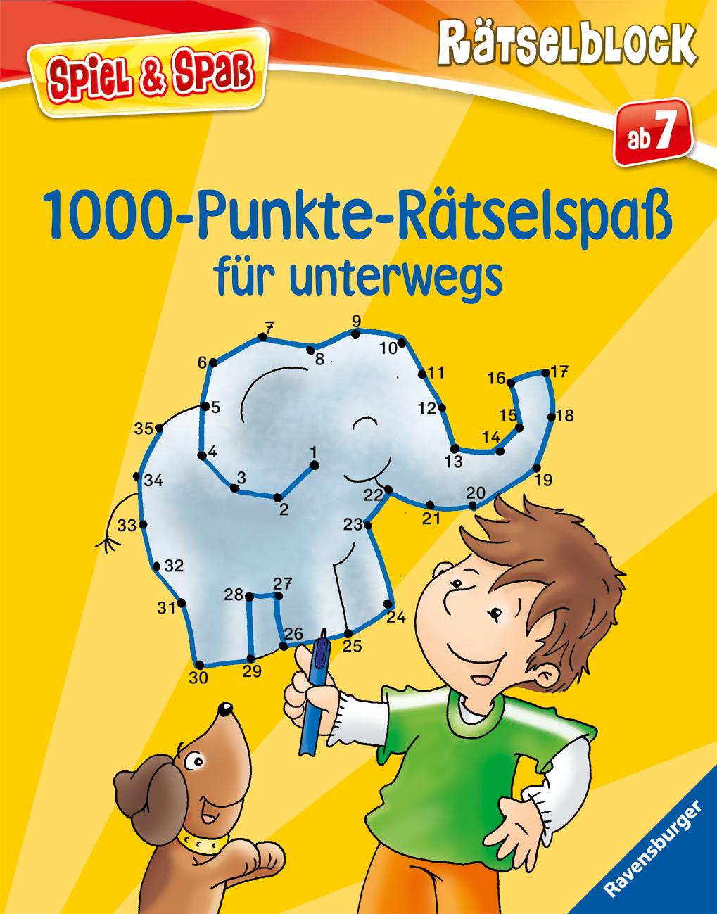 Cover: 9783473488520 | Spiel &amp; Spaß - 1000-Punkte-Rätselspaß für unterwegs | Stefan Lohr