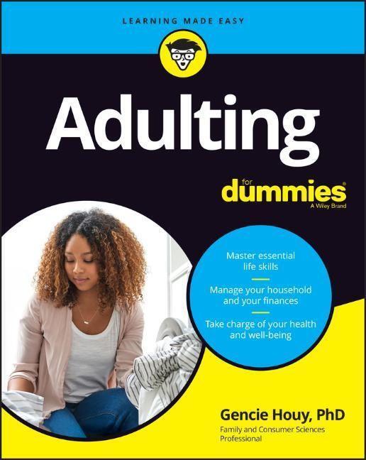 Cover: 9781119904335 | Adulting For Dummies | G Houy | Taschenbuch | 320 S. | Englisch | 2022