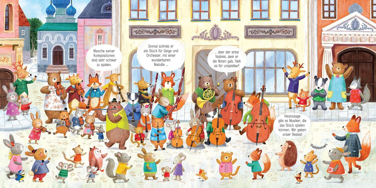 Bild: 9781035700202 | Mein Klassik-Klangbuch: Das Tier-Orchester spielt Tschaikowski | Buch