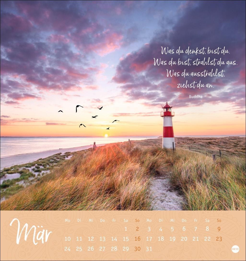 Bild: 9783756408603 | Augenblicke voller Zuversicht Postkartenkalender 2025 | Kalender