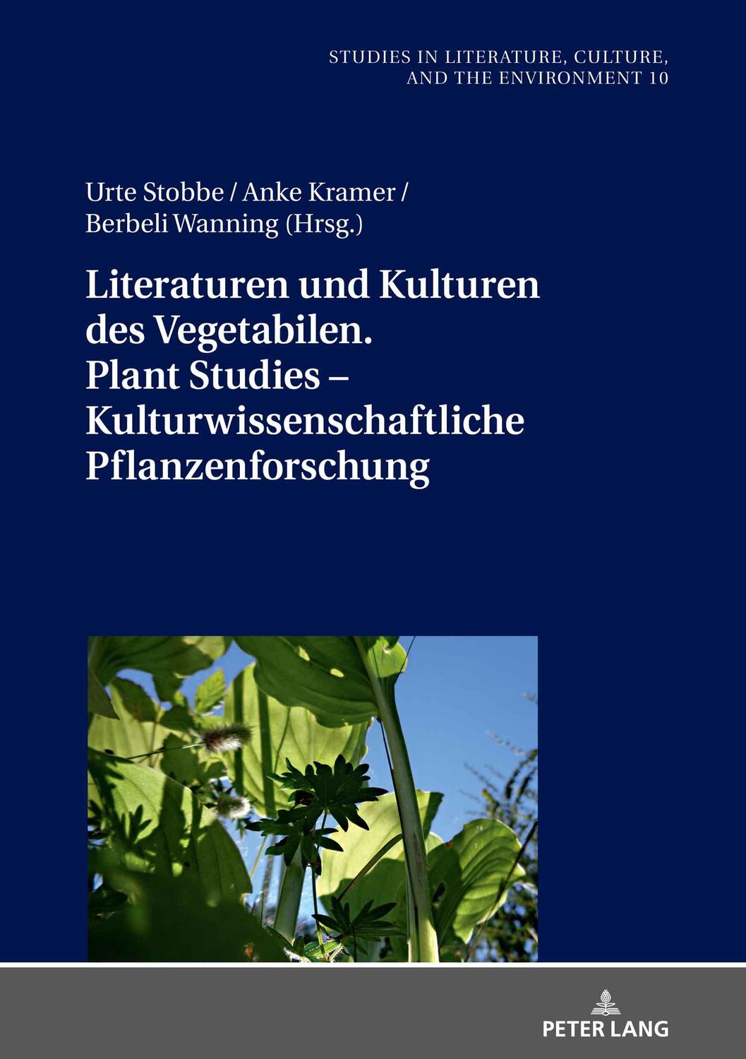 Cover: 9783631859384 | Literaturen und Kulturen des Vegetabilen. Plant Studies ¿...