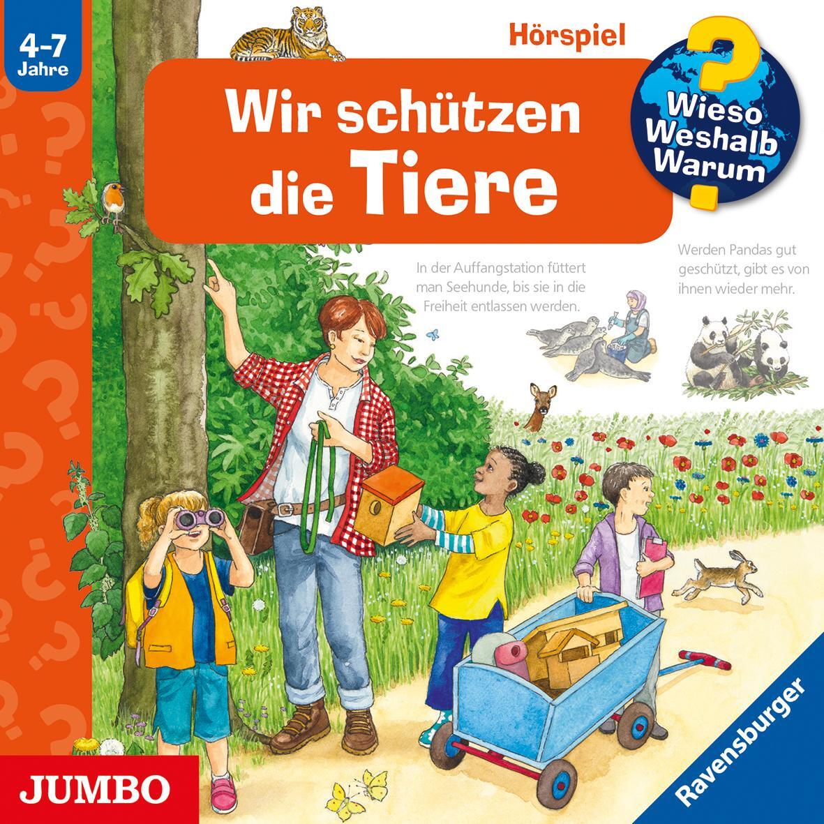 Cover: 9783833748172 | Wieso? Weshalb? Warum? Wir schützen die Tiere | Andrea Erne | Audio-CD