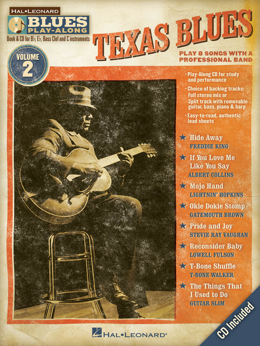 Cover: 884088205508 | Texas Blues | Blues Play-Along Volume 2 | Blues Play-Along | Buch + CD
