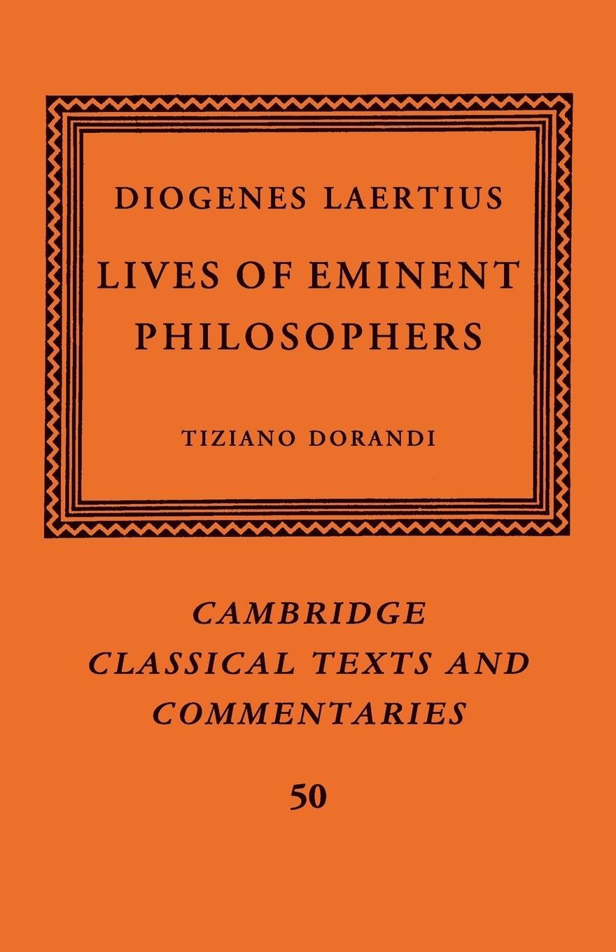 Cover: 9781316642856 | Diogenes Laertius | Lives of Eminent Philosophers | Tiziano Dorandi