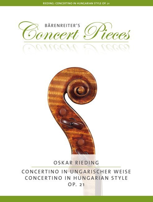 Cover: 9790006539253 | Concertino in ungarischer Weise op.21, Violine und Klavier,...