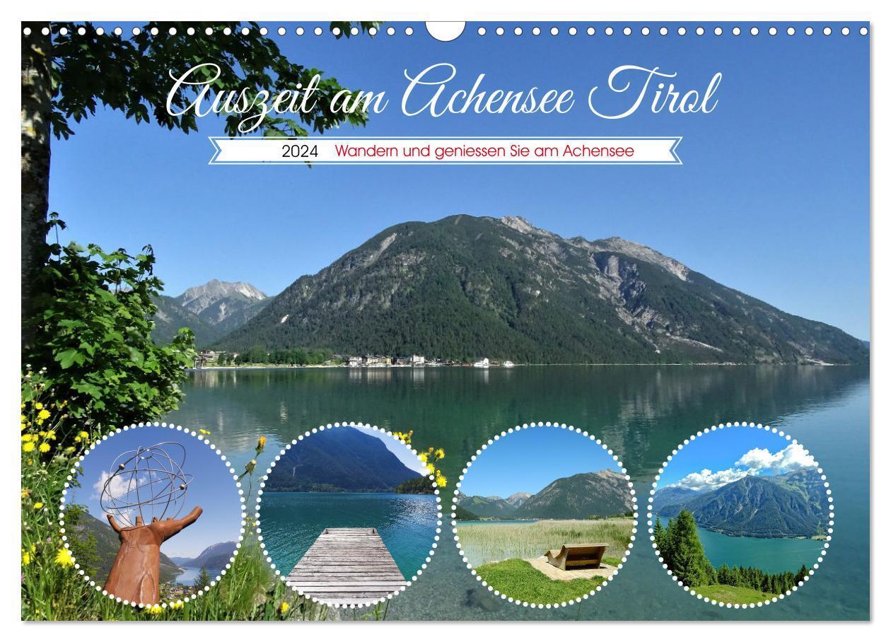 Cover: 9783675493599 | Auszeit am Achensee Tirol (Wandkalender 2024 DIN A3 quer), CALVENDO...