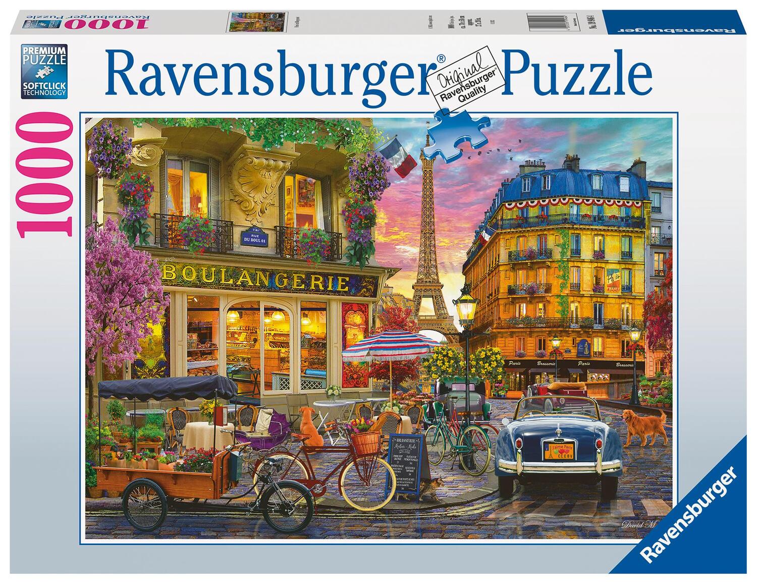 Cover: 4005556199464 | Ravensburger Puzzle 19946 - Paris im Morgenrot - 1000 Teile Puzzle...