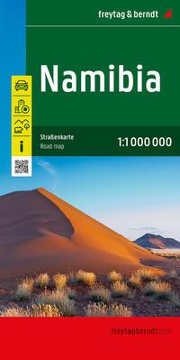 Cover: 9783707921984 | Namibia, Straßenkarte 1:1.000.000, freytag &amp; berndt | Freytag &amp; Berndt