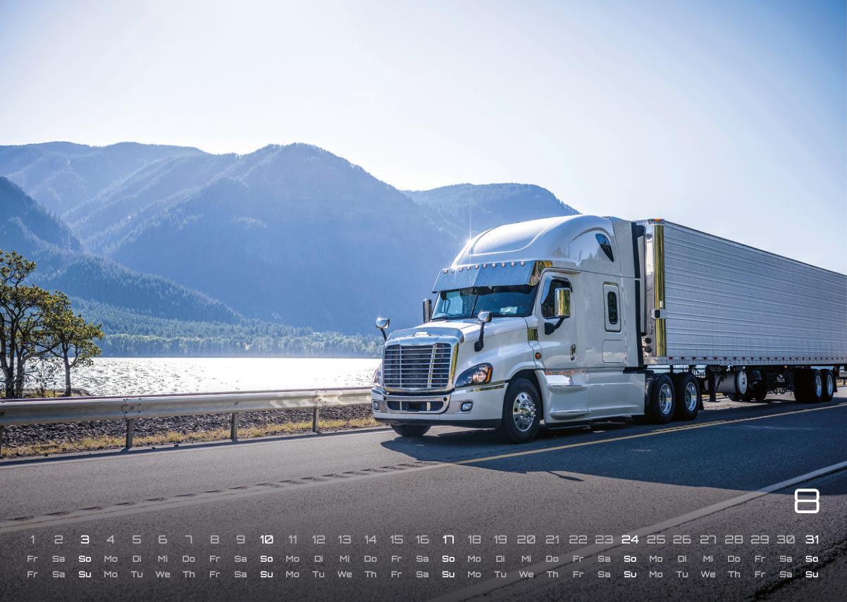 Bild: 9783986734114 | Trucks - Könige der Straße - LKW - 2025 - Kalender DIN A3 | Kalender