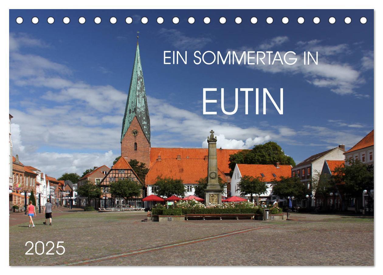 Cover: 9783435354092 | Ein Sommertag in Eutin (Tischkalender 2025 DIN A5 quer), CALVENDO...