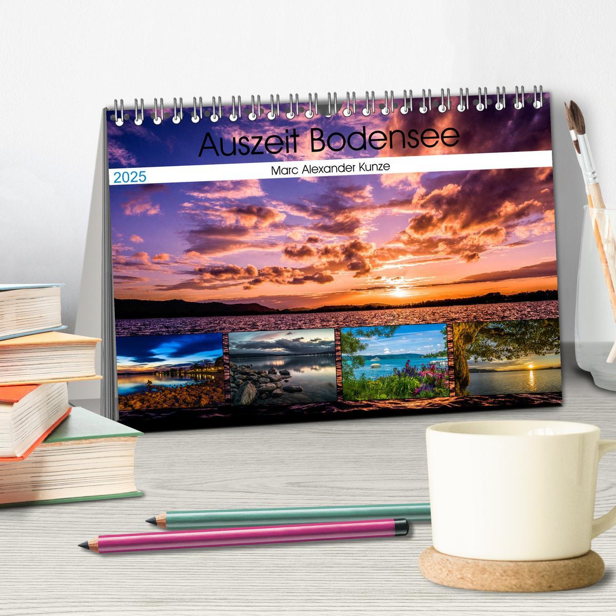 Bild: 9783435305209 | Auszeit Bodensee (Tischkalender 2025 DIN A5 quer), CALVENDO...