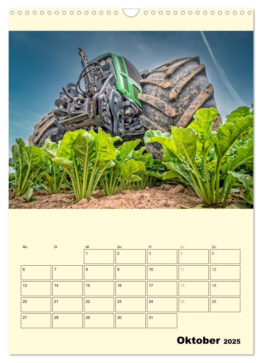 Bild: 9783435903481 | Traktor Giganten (Wandkalender 2025 DIN A3 hoch), CALVENDO...