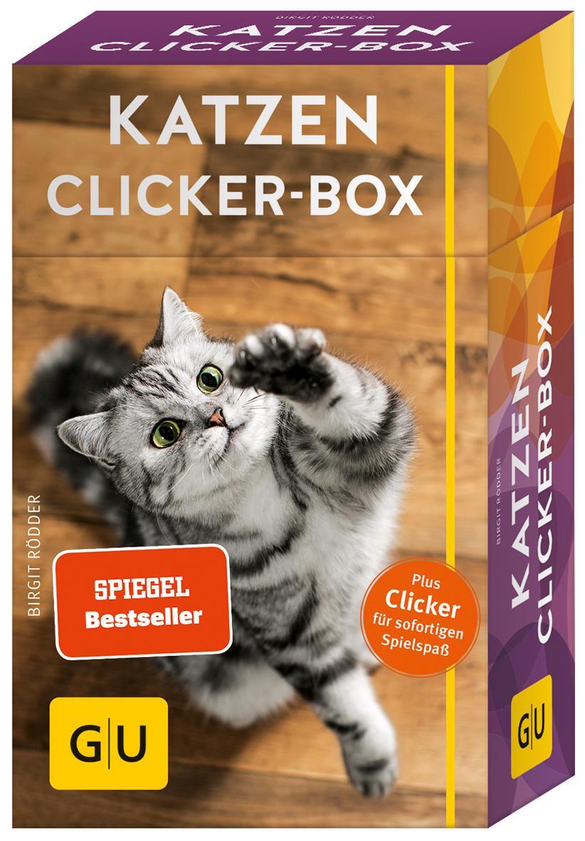 Cover: 9783833835926 | Katzen-Clicker-Box | Plus Clicker für sofortigen Spielspaß | Rödder