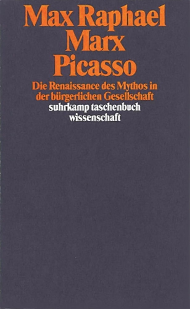 Cover: 9783518284315 | Marx Picasso | Max Raphael | Taschenbuch | Suhrkamp