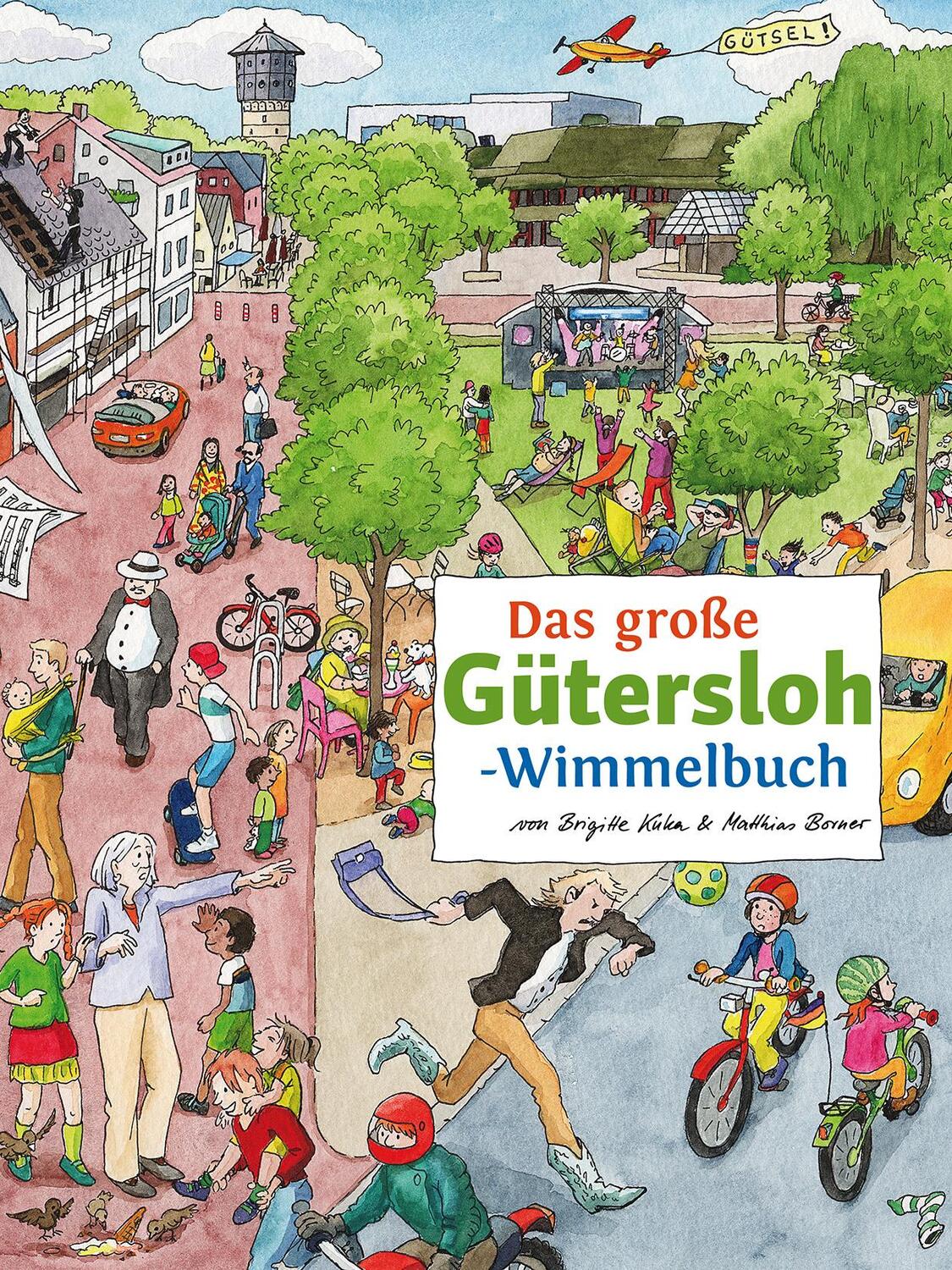 Cover: 9783936359725 | Das große GÜTERSLOH-Wimmelbuch | Buch | Städte-Wimmelbücher | Deutsch