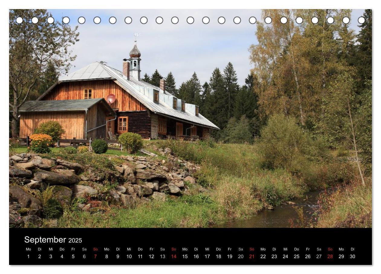 Bild: 9783435728619 | Bayerischer Wald (Tischkalender 2025 DIN A5 quer), CALVENDO...