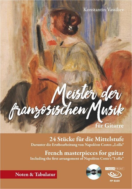 Cover: 9783945190142 | Meister der französischen Musik für Gitarre, m. 1 Audio-CD | Deutsch