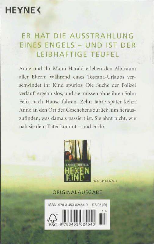 Rückseite: 9783453024540 | Der Kindersammler | Sabine Thiesler | Taschenbuch | Deutsch | 2006
