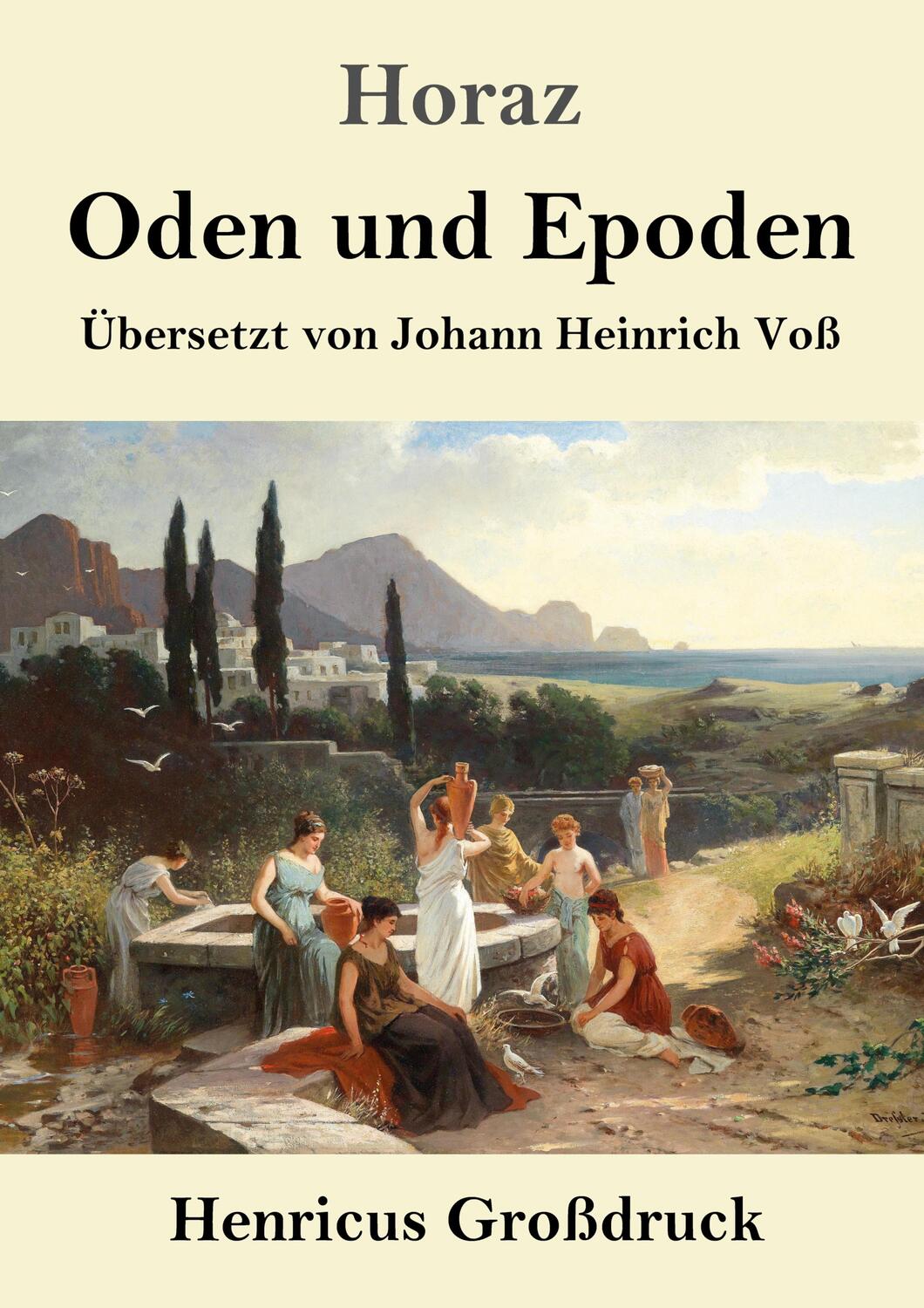 Cover: 9783847853336 | Oden und Epoden (Großdruck) | Horaz | Taschenbuch | Paperback | 144 S.