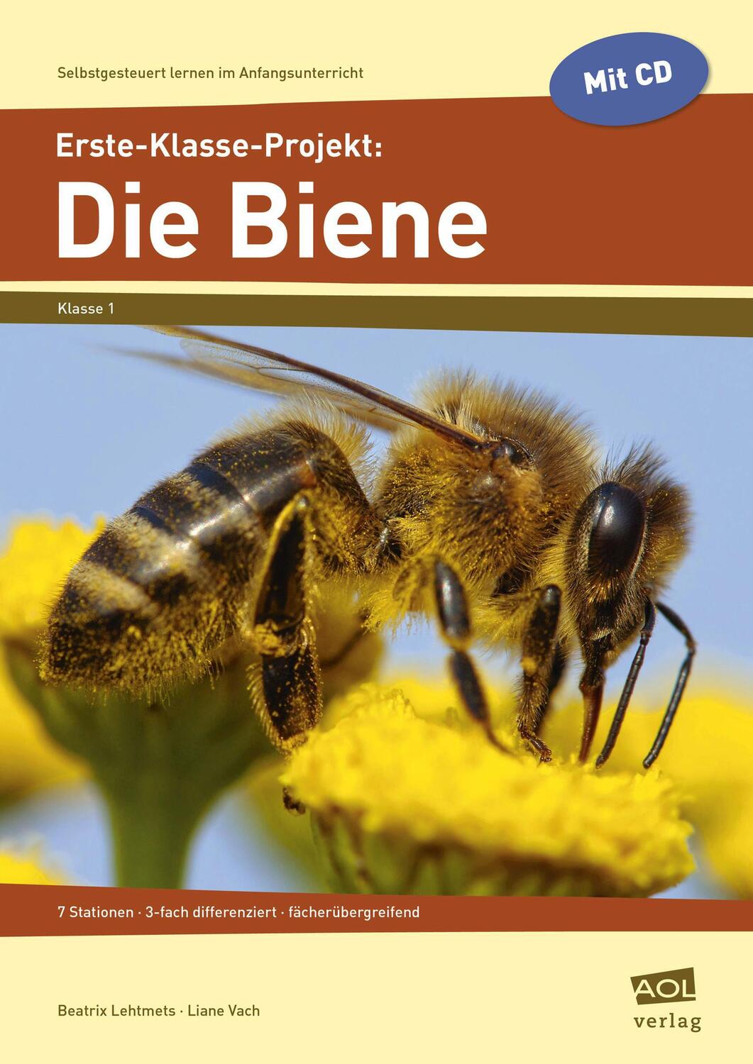 Cover: 9783403102588 | Erste-Klasse-Projekt: Die Biene | Beatrix Lehtmets (u. a.) | Broschüre